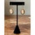 These vintage drop earrings are petite, romantic ovals that hang from silver-tone French wire hooks, each with a neat...