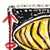 Contemporary Mood Lamp Ceremony - Original Pop Street Art Acrylic Painting on Newspaper by Gary John For Sale - Image 3 of 7