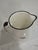 Ceramic Vintage White Jug / Pitcher With a Sheep on Both Sides With Black Trim From England For Sale - Image 7 of 9