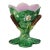 George Jones Majolica Lily Sweetmeat Dish For Sale