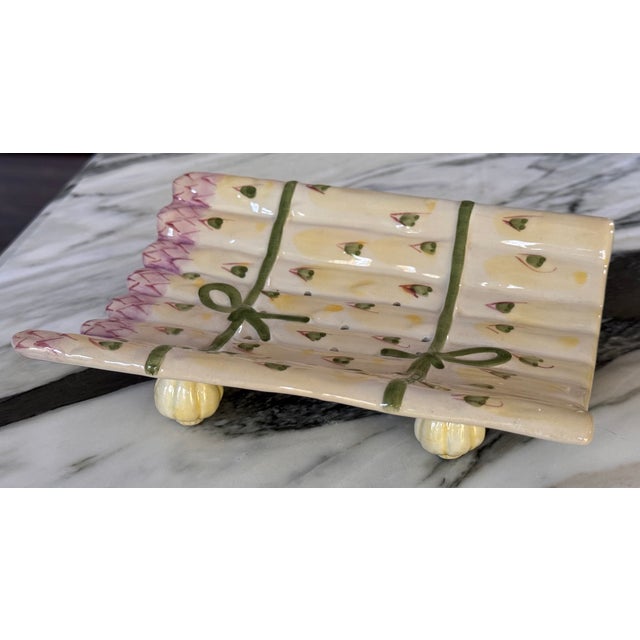 Made in Portugal Asparagus Dish For Sale In Seattle - Image 6 of 11