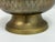 Vintage Etched Brass Table Lamp For Sale - Image 11 of 12