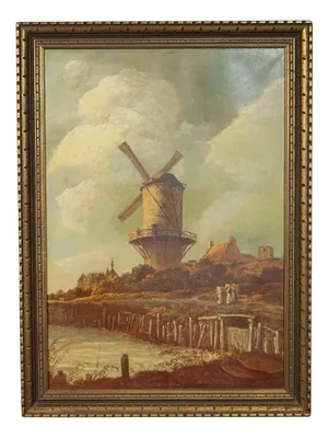 After Jacob Van Ruisdael, The Mill Wijk-Bij-Duurstede, 1628-1682, Oil Painting