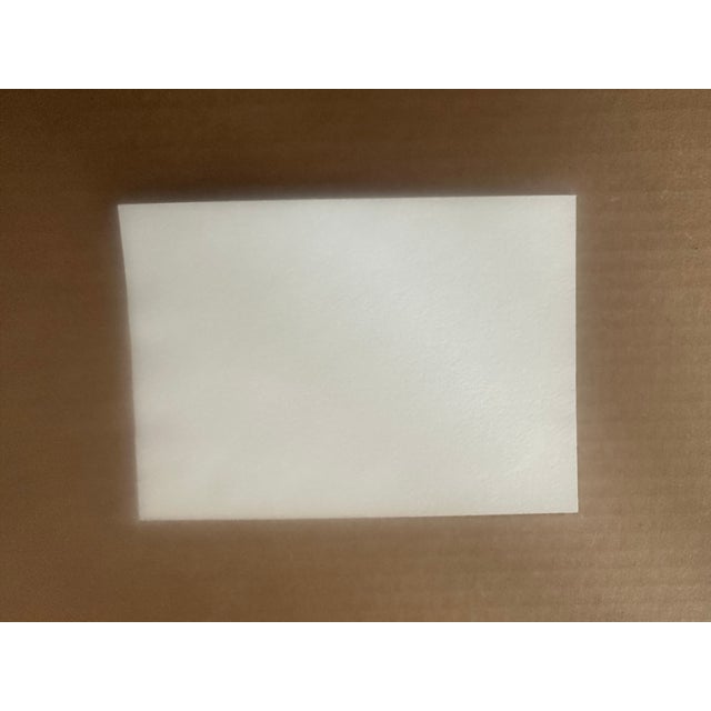 Contemporary “Quiet Fields” Original Minimalist Watercolor Paintings—set of Two For Sale - Image 3 of 4