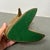 Vintage 80’s Original Brass Standing Dolphin Statue For Sale - Image 4 of 5
