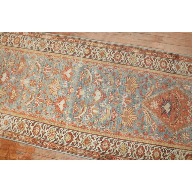 Persian Antique Zabihi Collection Persian Runners - A Pair - 2'10" x 12'10" For Sale - Image 3 of 9