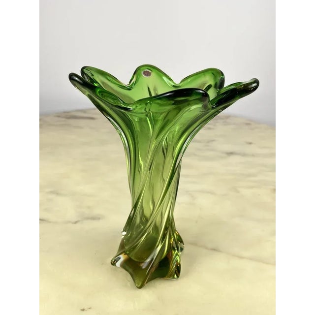 Mid-Century Vase in Murano Glass, Italy, 1960s For Sale - Image 9 of 11