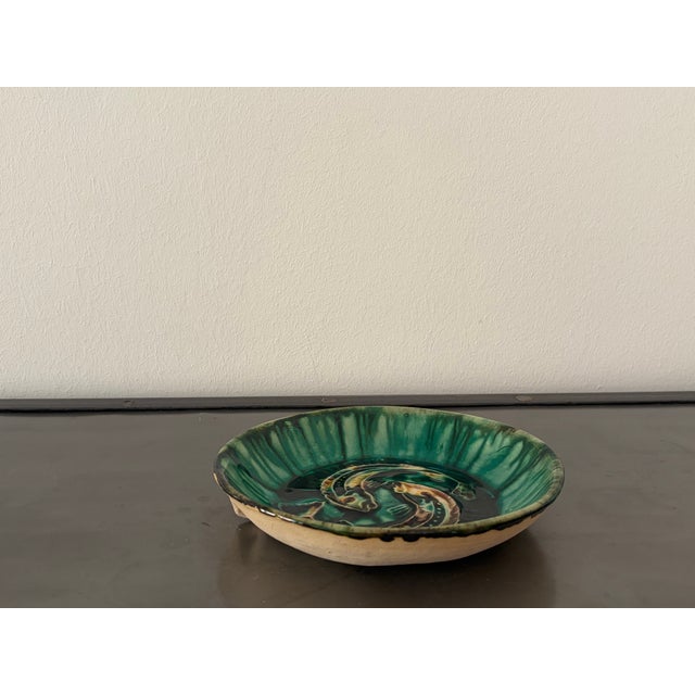 Maritime Wall Plate with Fish Motif by Wilhelm Löber for Rügenkeramik, 1960s For Sale - Image 17 of 18