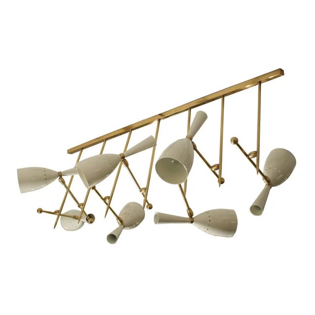 Gino Sarfatti Luigi 7 Wall or Ceiling Lamp by Gino Sarfatti, 1960s For Sale - Image 4 of 5