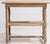 Oak Console Table With Turned Legs