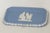 Wedgwood Jasperware Blue Tray Rectangular Trinket Pin Dish Plate British 4683b For Sale In Miami - Image 6 of 14