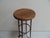 Industrial Round Metal Side Table, 1960s For Sale - Image 4 of 10