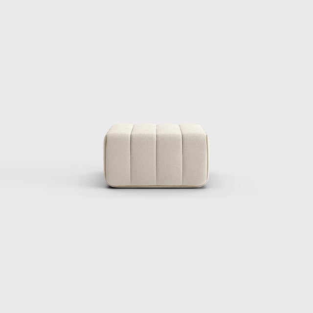 Sera Fabric Pouf Single Module Sofa by Ambivalenz For Sale - Image 6 of 7
