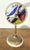 Exquisite Vintage Solid Brass & Onyx-Base Dual-Wheel Kaleidoscope For Sale - Image 11 of 14