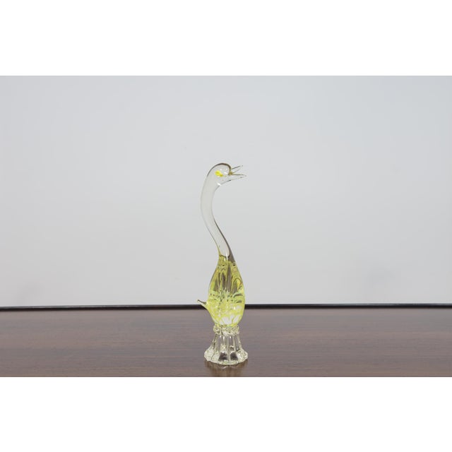 1960s Murano Glass Goose Figurine from Made Murano Glass, 1960s For Sale - Image 5 of 13