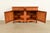 Late 20th Century Ethan Allen French Provincial Louis XV Carved Solid Maple Sideboard or Bar Cabinet For Sale - Image 5 of 17