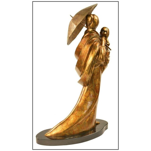 Late 20th Century Grandmother's Parasol, Fritz White For Sale - Image 4 of 5
