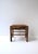Wicker Bamboo Stool Plant Drink Stand, Small For Sale - Image 10 of 13
