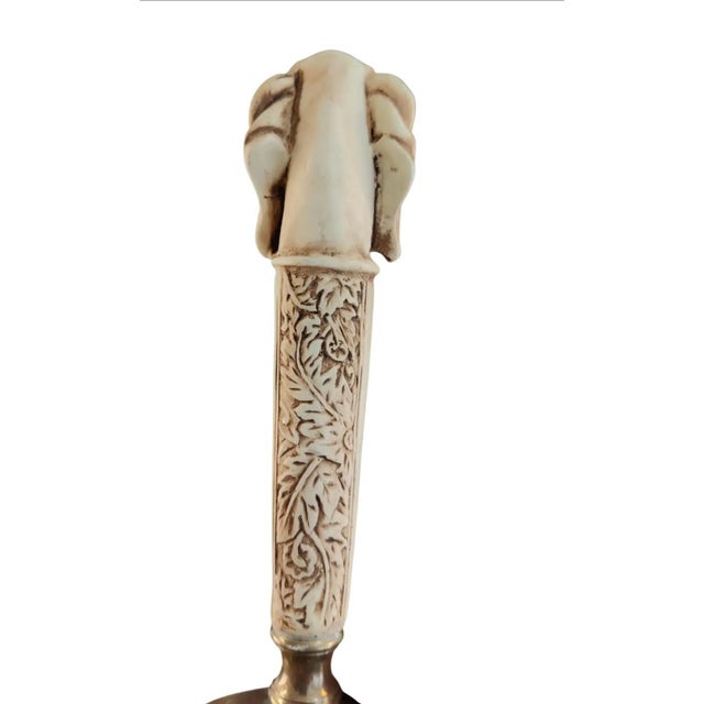 Vintage Figural Dog Head Magnifying Glass For Sale - Image 9 of 13