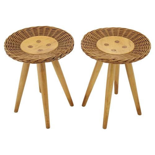 Side Tables by Jan Kalous for Uluv, Former Czechoslovakia, 1970s, Set of 2 For Sale - Image 9 of 9