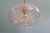 Large Vintage Pendant Light in Clear Glass Inlaid with Gold Glitter, Germany, 1970 For Sale - Image 9 of 12