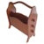 Brown Scandinavian Teak Magazine Rack, Circa 1970 For Sale - Image 8 of 8