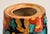 Chinese Black Ground Polychrome Ceramic Garden Seat / Stool With Fruit Decoration For Sale - Image 9 of 9