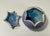 Rare! Vintage Swirled Pottery Matt Glaze Trinket Box by California Artist Shaun Craig For Sale - Image 4 of 7