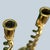 Brass Pair of 19th Century English Brass Barley Twist Candlesticks For Sale - Image 8 of 12