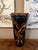Vintage English Planter Jardiniere Urn Bird Decoupage Black Tole Aviary Décor For Sale - Image 12 of 18