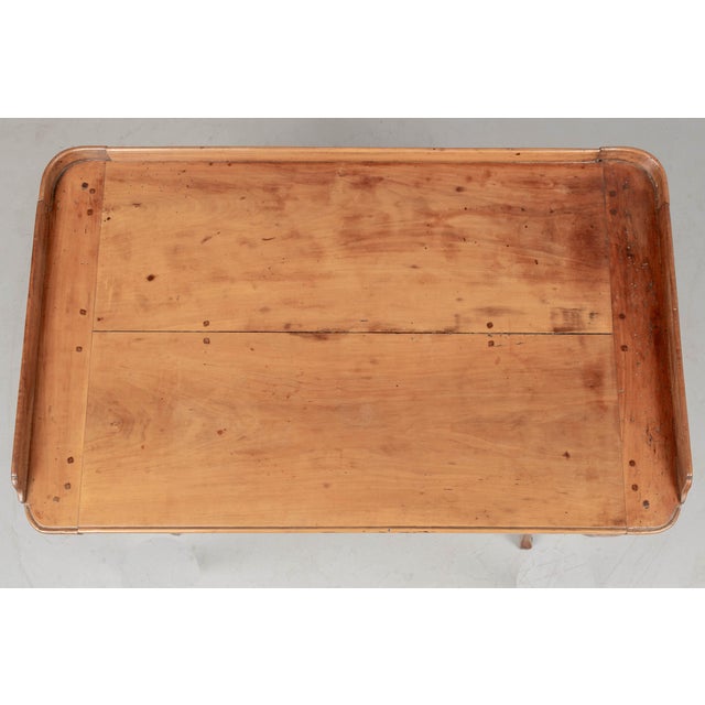 Brown 18th Century French Louis XV Side Table or Desk For Sale - Image 8 of 9