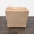 2010s Crate & Barrel Beige Striped Lounge Chair For Sale - Image 5 of 9
