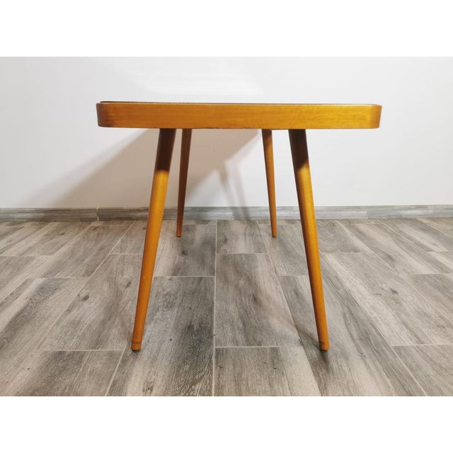 Brown Coffee Table by Jiri Jiroutek for Interior Praha, 1960s For Sale - Image 8 of 17