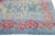 Modern Oushak Handmade Floral Blue Oversize Wool Rug For Sale In New York - Image 6 of 9