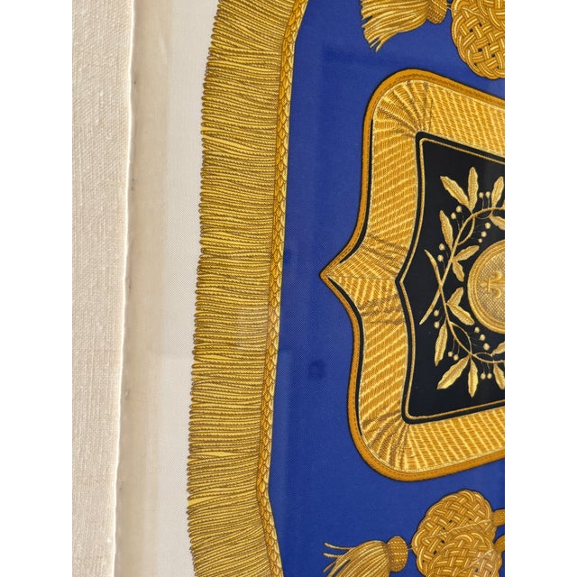 Hermès Poste Et Cavalerie Silk Scarf in Museum Acrylic Box, 1986 For Sale - Image 14 of 18