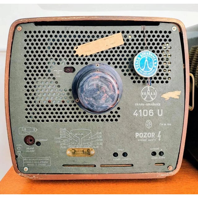TV from TESLA, Czechoslovakia, 1960s, Set of 2 For Sale - Image 12 of 14