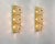 Crystal Glass Wall Sconces by Sciolari for Peill & Putzler, Set of 2 For Sale - Image 3 of 11