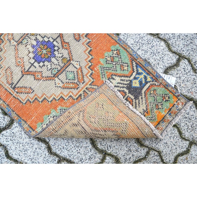 1960s 1960s Distressed Handmade Bohemian Anatolian Rug For Sale - Image 5 of 6