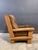 1970’s Belgian Brutalist Oak Lounge Chair For Sale - Image 4 of 11
