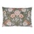 Boråstapeter Dahlia Garden Lumbar Pillow In Green & Pink For Sale