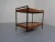 Wood Minimalist Rollable Teak Serving Cart, 1960s For Sale - Image 7 of 11