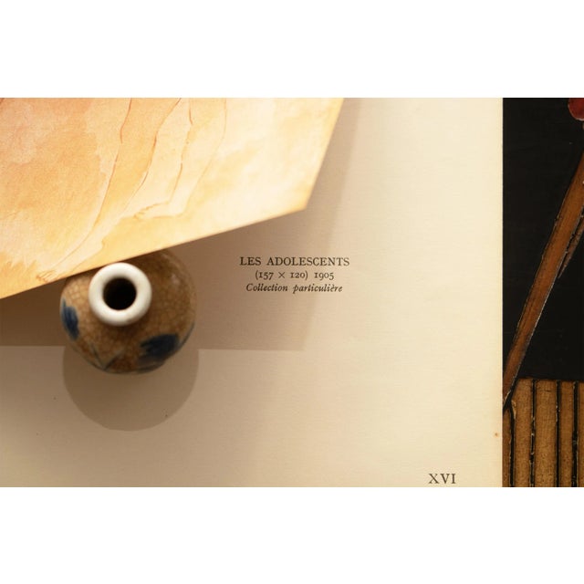 Salmon 1948 After P. Picasso "Les Adolescents", First Edition Period Parisian Offset Lithograph For Sale - Image 8 of 10