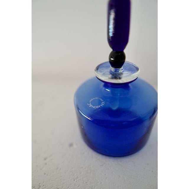 Murano Glass Perfume Bottle by V. Nason & Co., Italy, 1980s For Sale - Image 11 of 15