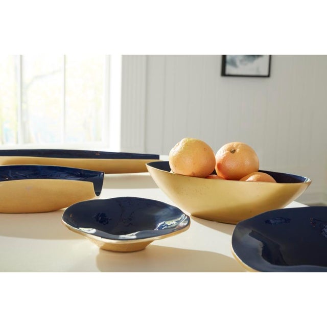 Wildwood Wildwood Naval Aluminum Oval Bowl For Sale - Image 4 of 6