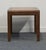 Marden of Chicago, Il Solid Walnut Minimalist Mid-Century Modern MCM 30x22" Accent End Table For Sale In Kansas City - Image 6 of 9