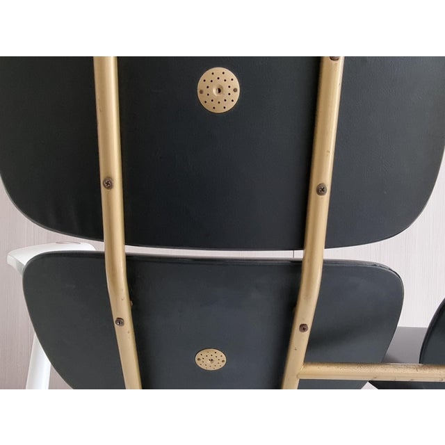 Black Vintage Two-Seater Sofa from Poltronova, 1960s For Sale - Image 8 of 18