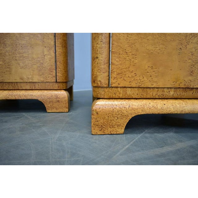 Art Deco Bedside Tables, Czechoslovakia, 1937, Set of 2 For Sale - Image 14 of 18