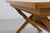 Brutalist Danish Oak Extendable Dining Table attributed to Henning Kjærnulf, 1960s For Sale - Image 9 of 18