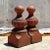 Early 20th Century Vintage Early 20th Century Boho Terra Cotta Capitals - a Pair For Sale - Image 5 of 6