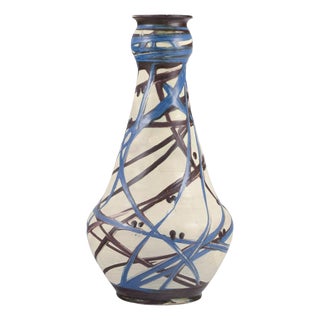 Large Floor Vase in Ceramic from Kähler, Denmark, 1930s For Sale